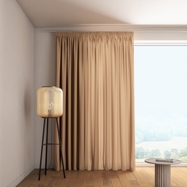 Pencil pleat curtain