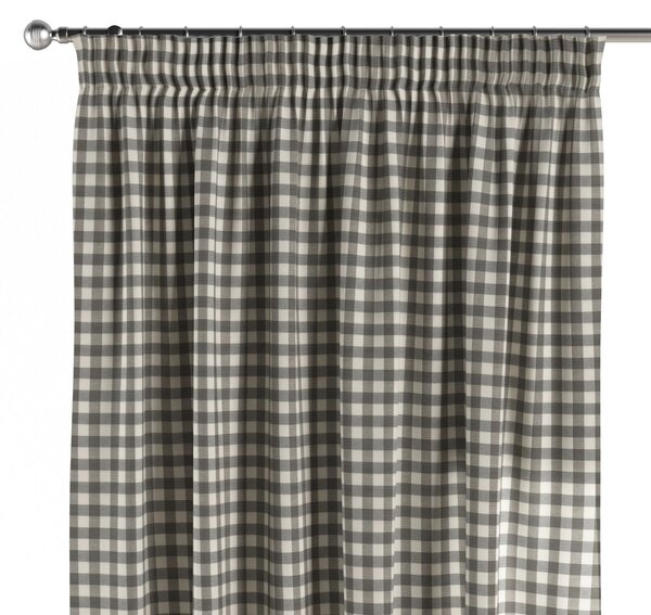 Pencil pleat curtain