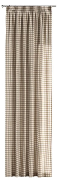 Pencil pleat curtain