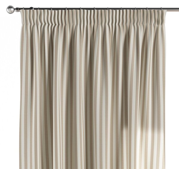 Pencil pleat curtain