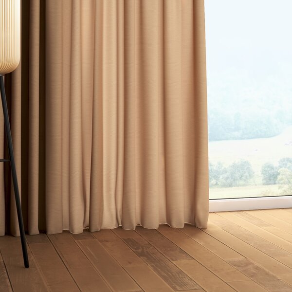 Pencil pleat curtain