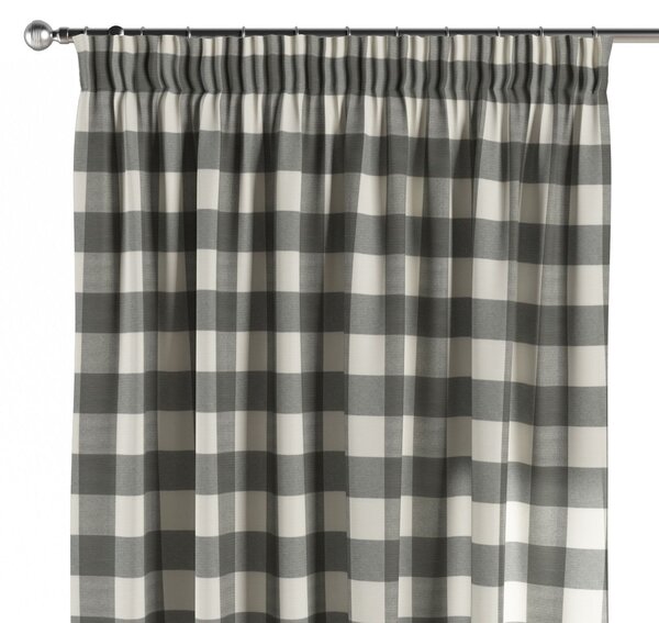 Pencil pleat curtain