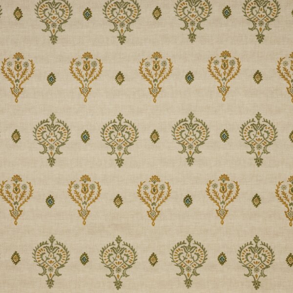 ILiv Saffra Digitally Printed BCI Fabric Cedar