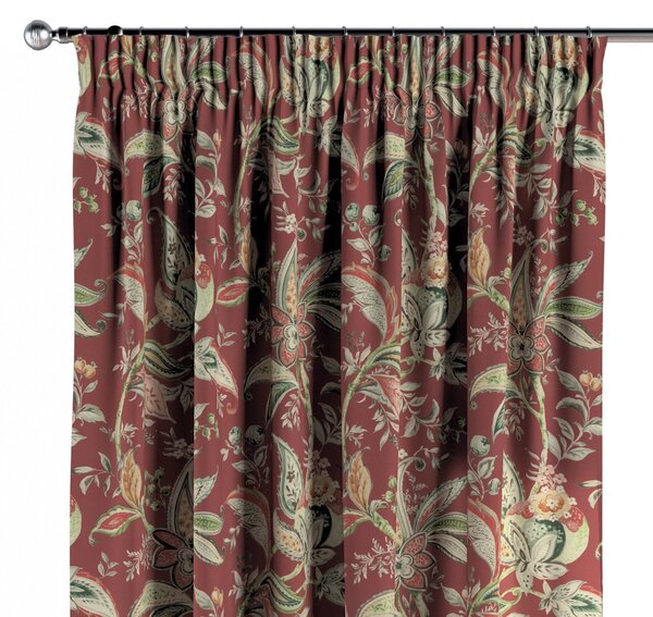 Pencil pleat curtain