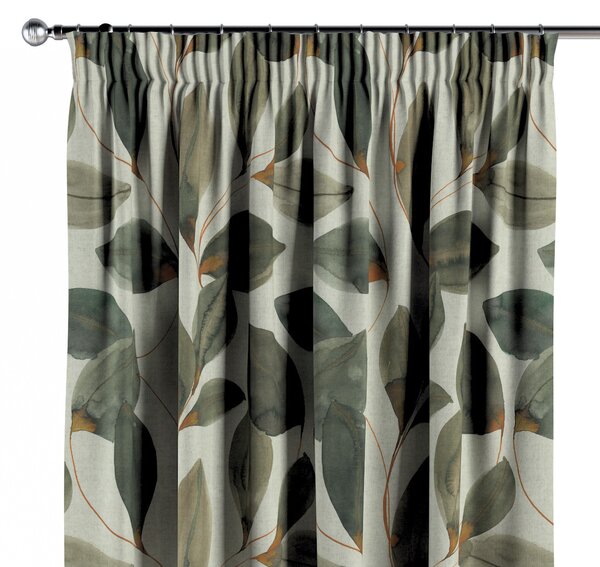 Pencil pleat curtain
