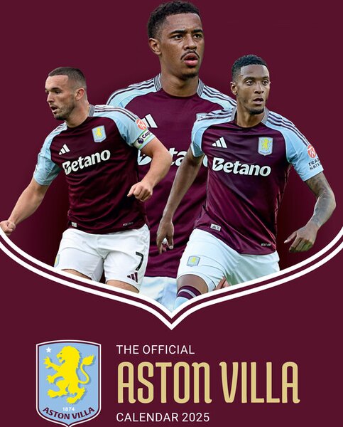 Calendar 2025 FC Aston Villa