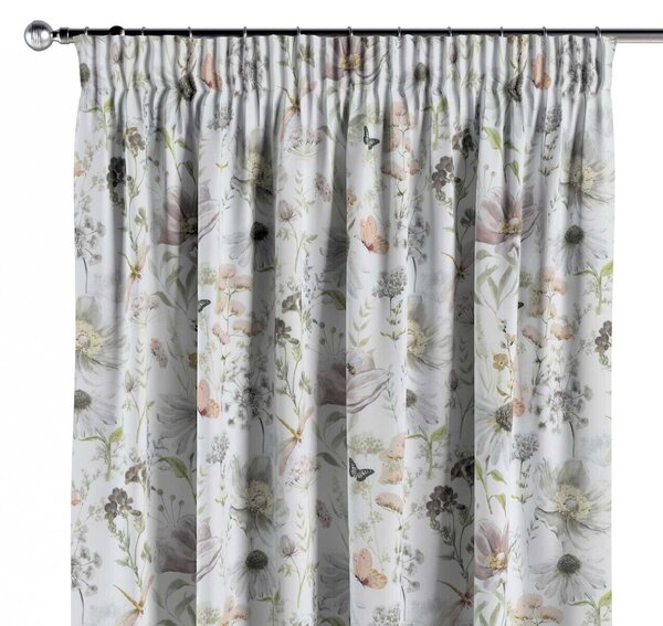 Pencil pleat curtain