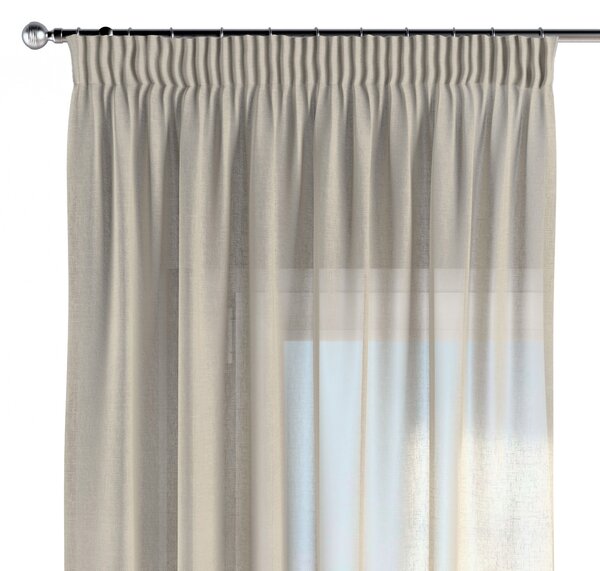 Pencil pleat curtain