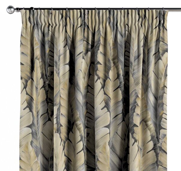 Pencil pleat curtain