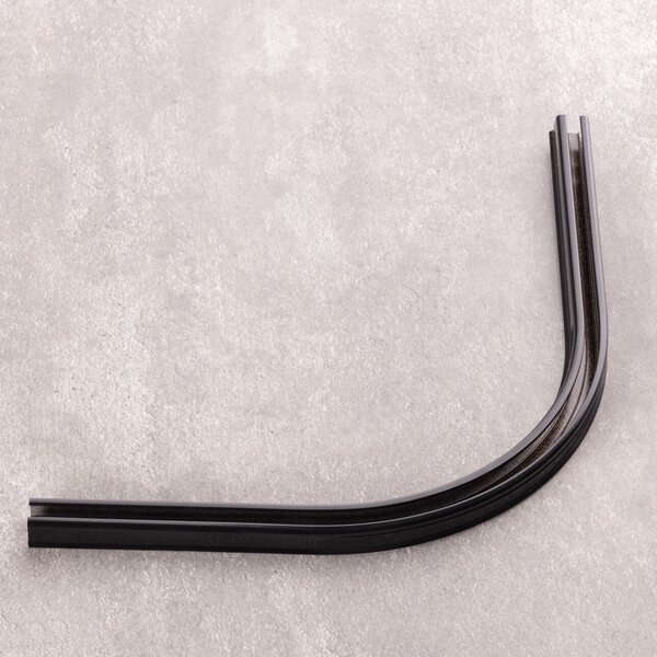 Arch to TS aluminium rail black large