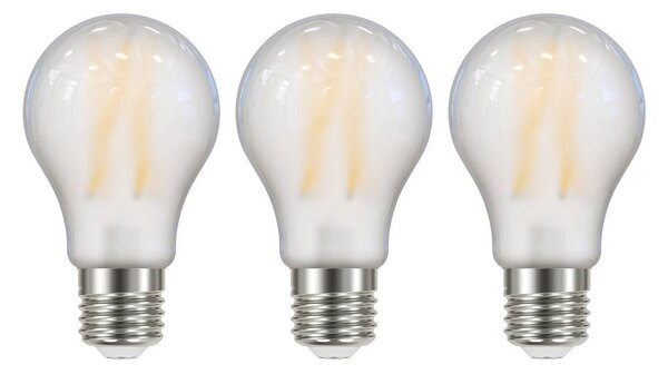 3x Philips Hue White E27 7 W filament A60 550 lm