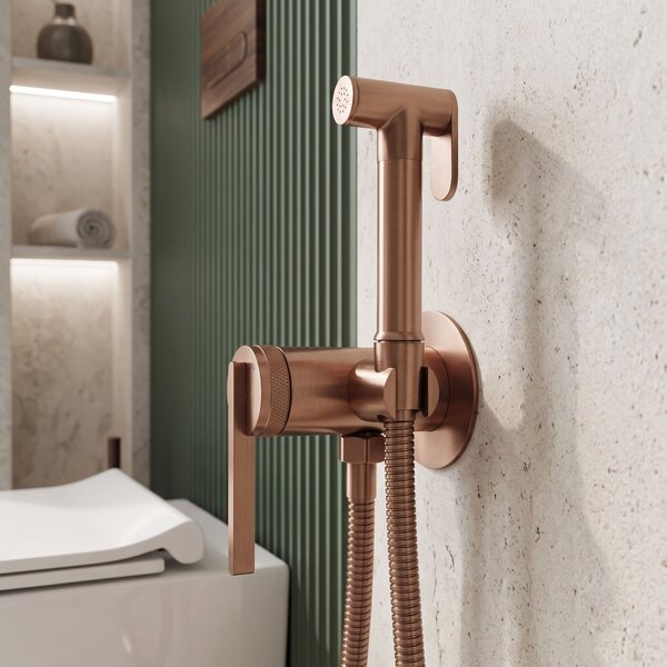 Bidet faucet Rea Grace Brush Copper