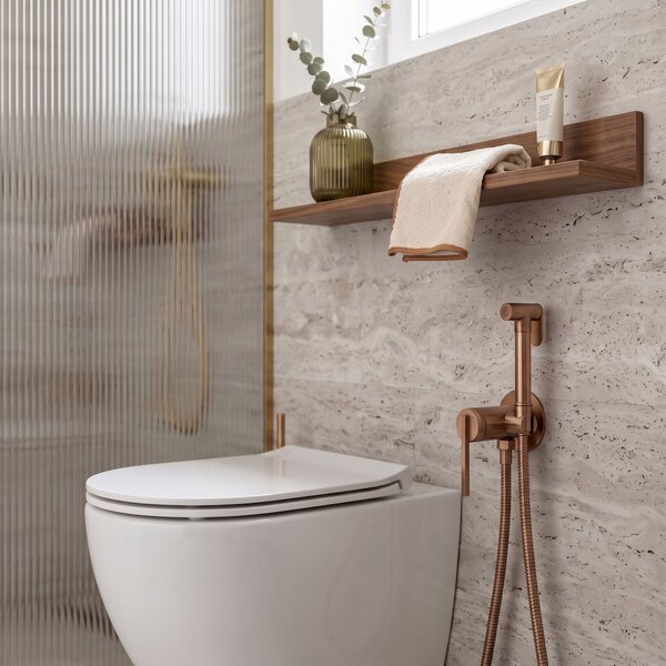 Bidet faucet Rea Grace Brush Copper