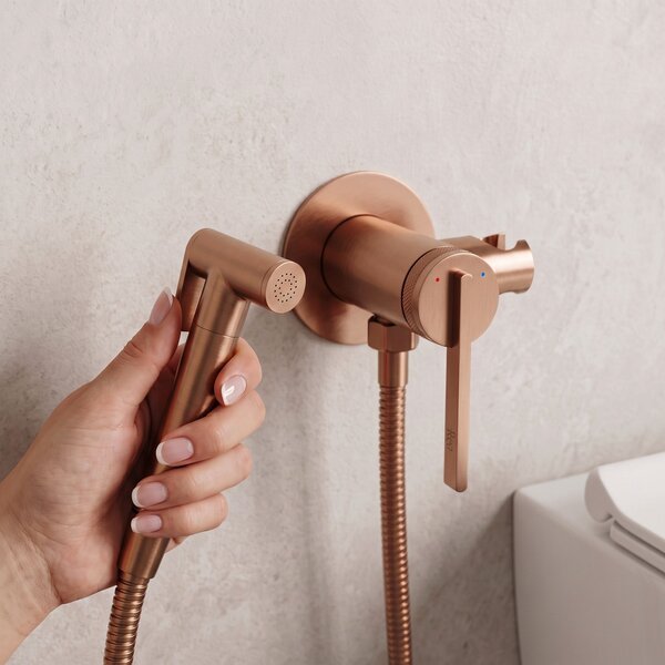 Bidet faucet Rea Grace Brush Copper