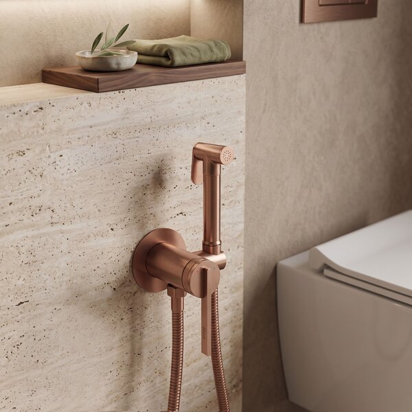 Bidet faucet Rea Grace Brush Copper