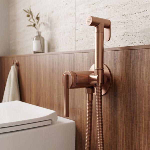 Bidet faucet Rea Grace Brush Copper