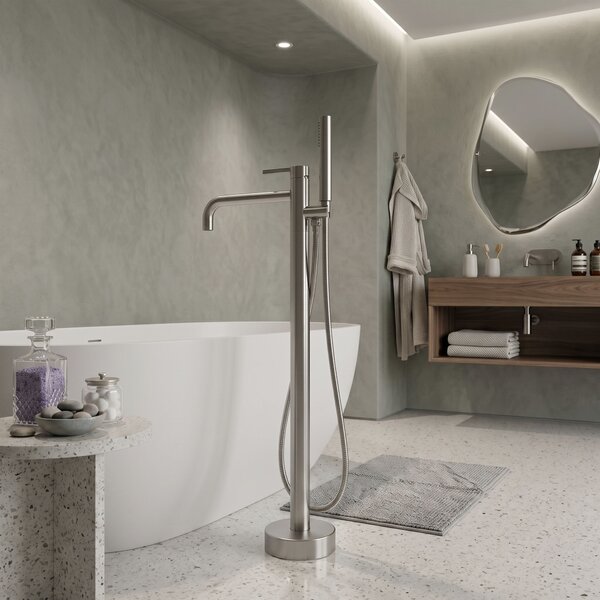 Free-standing faucet Rea Foster Brush Nickel