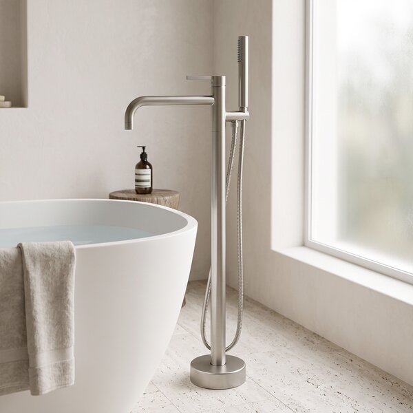 Free-standing faucet Rea Foster Brush Nickel
