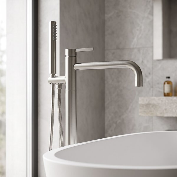 Free-standing faucet Rea Foster Brush Nickel