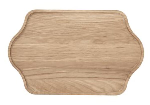 Broste Copenhagen Edgar tray S 18x23 cm Natural