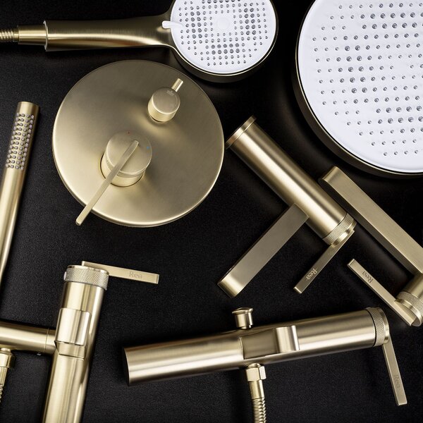 Bath faucet REA Grace Brush Gold