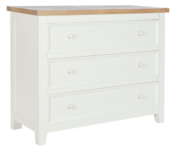 Chest of drawers DKD Home Decor Beige Natural 93,6 x 38 x 76 cm