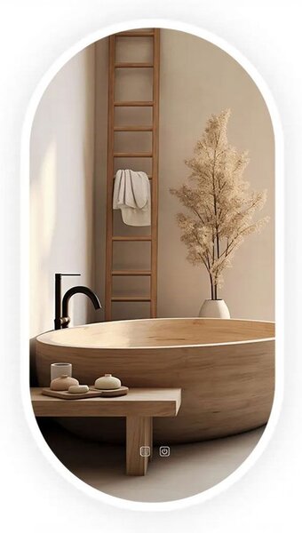 Mirror LED EGj 50x90 cm