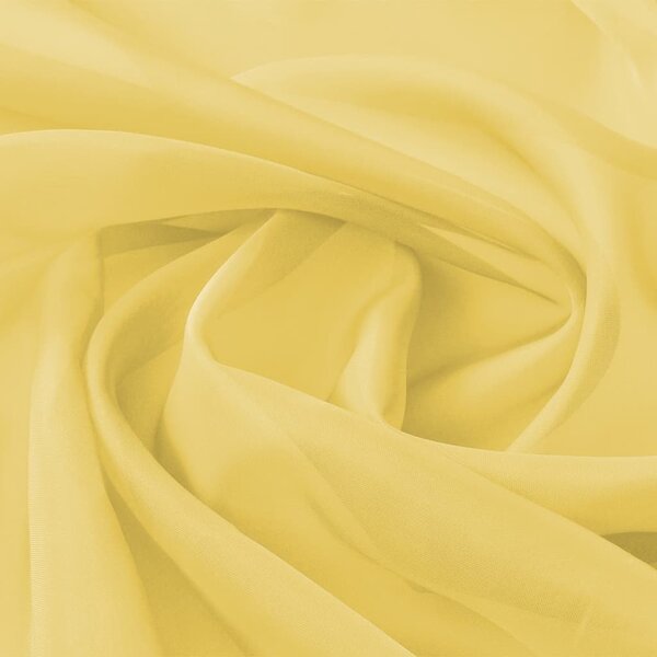 Voile Fabric 1.45x20 m Yellow