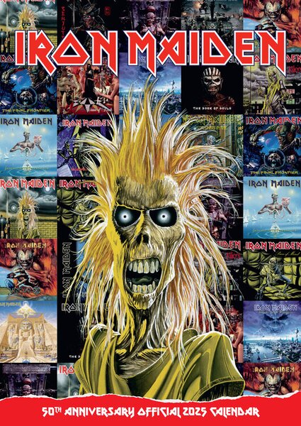 Calendar 2025 Iron Maiden