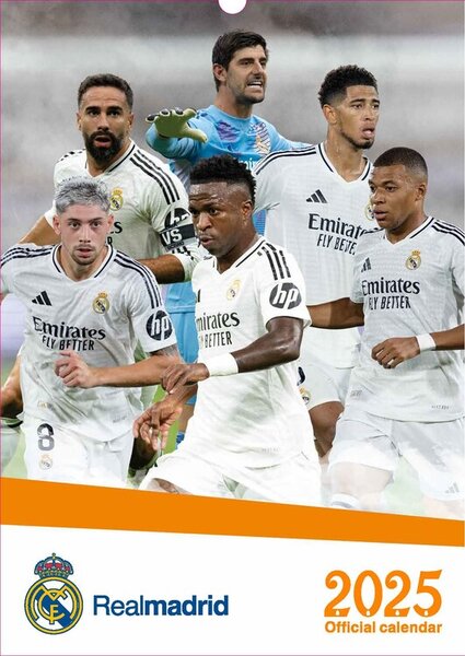 Calendar 2025 FC Real Madrid