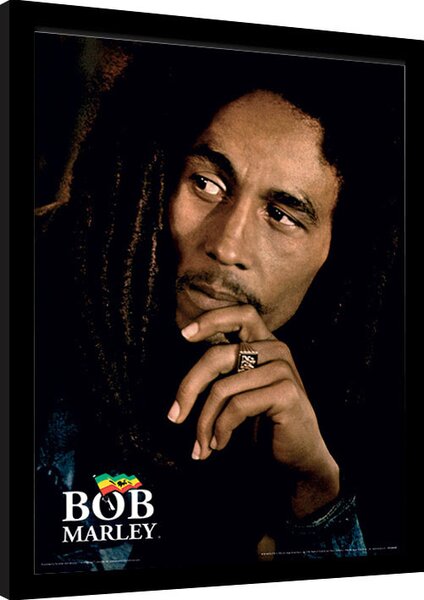 Framed poster Bob Marley - Legend