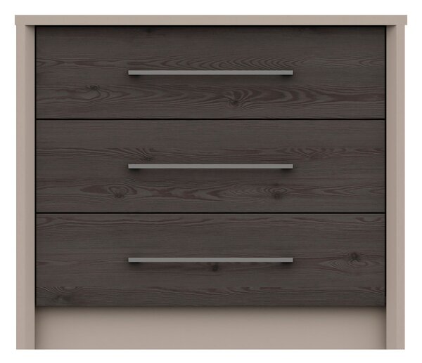 Dolan 3 Drawer Chest Charcoal