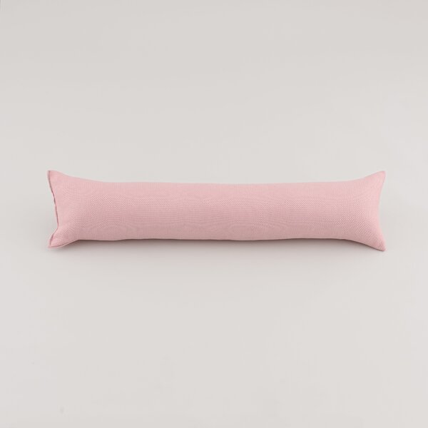 Barkweave Draught Excluder Pink