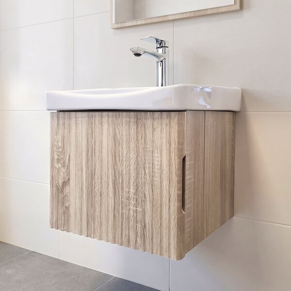 Bathroom cabinet with washbasin Rea DB85-50-3 Orio Light 50cm