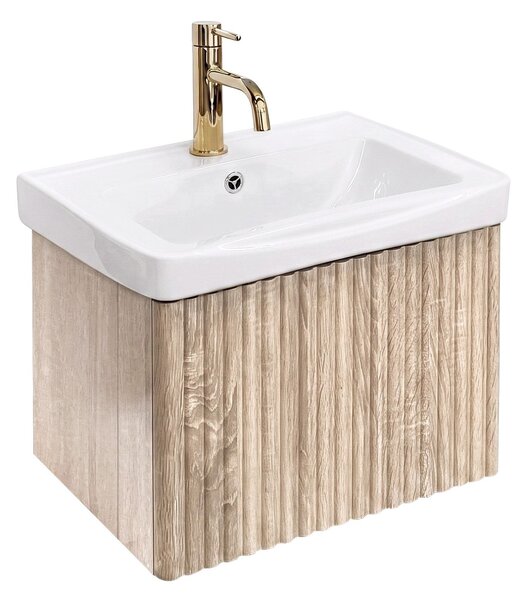 Bathroom cabinet with washbasin Rea DB85-50-3 Orio Light 50cm