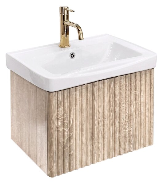 Bathroom cabinet with washbasin Rea DB85-50-3 Orio Light 50cm