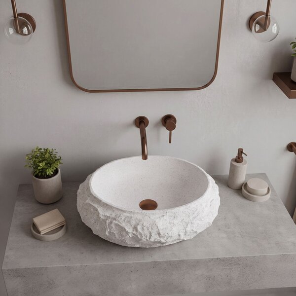 Countertop Basin Rea Mika Light Grey