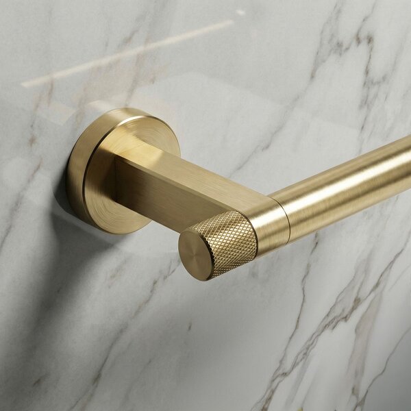 Toilet paper holder 39105 ORI Brush Gold