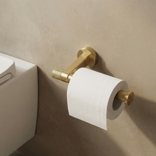 Toilet paper holder 39105 ORI Brush Gold