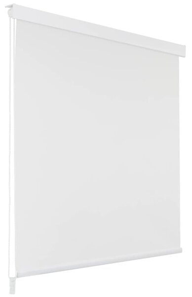 Shower Roller Blind 100x240 cm White