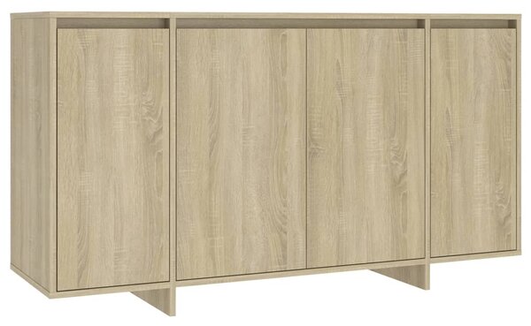 Sideboard Sonoma Oak 135x41x75 cm Engineered Wood