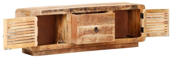 TV Cabinet 120x30x40 cm Rough Mango Wood