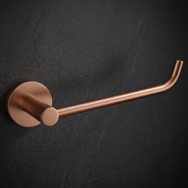 Toilet paper holder 5609 Leo Brush Copper