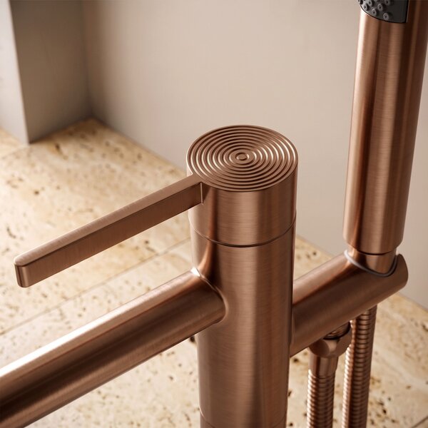 Free-standing faucet Rea Foster Brush Copper
