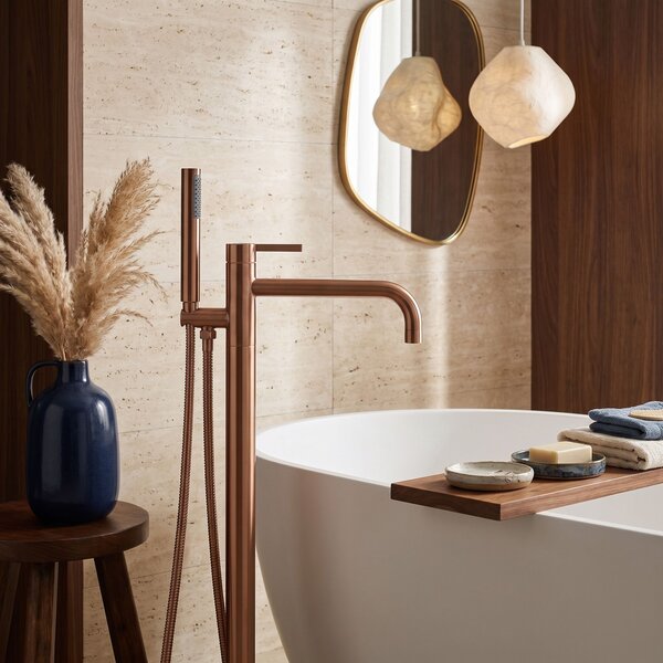 Free-standing faucet Rea Foster Brush Copper
