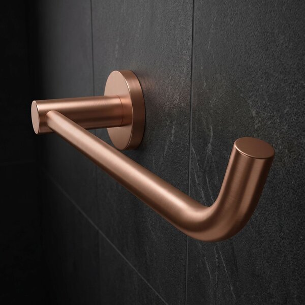 Toilet paper holder 5609 Leo Brush Copper
