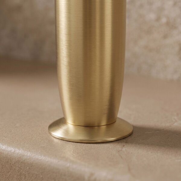 Bathroom faucet PREMIUM Rea Como Brush Gold High