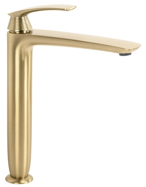 Bathroom faucet PREMIUM Rea Como Brush Gold High