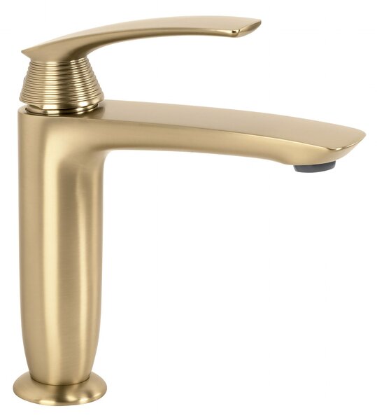 Bathroom faucet PREMIUM Rea Como Brush Gold Low