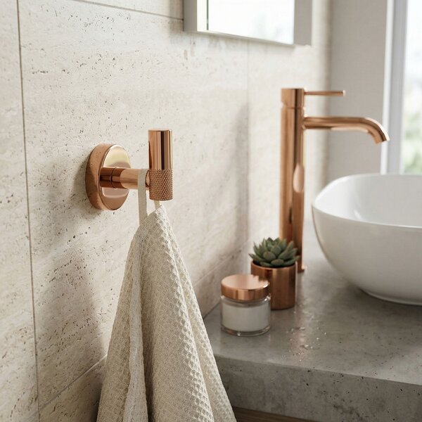 Bathroom hanger 6606 Modern Copper